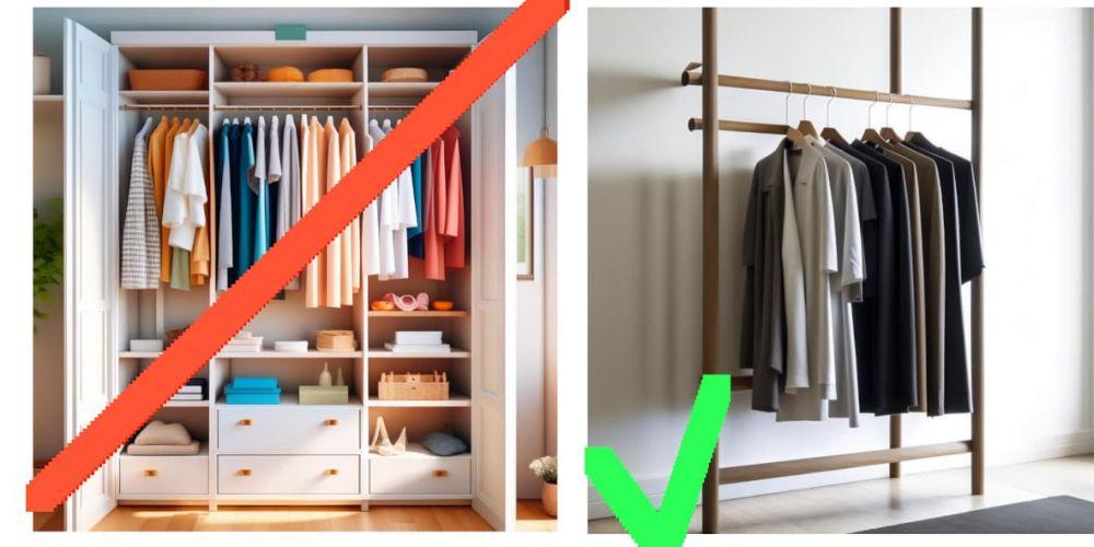 17 преимуществ вешалки для одежды, которые делают их предпочтительными по сравнению с обычными шкафами